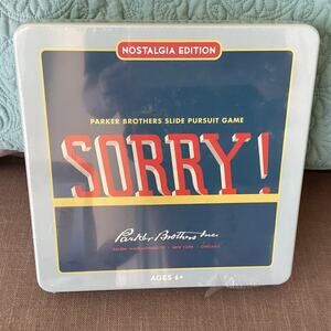 Parker Brothers Sorry Vintage Nostalgia Edition Tin SEALED